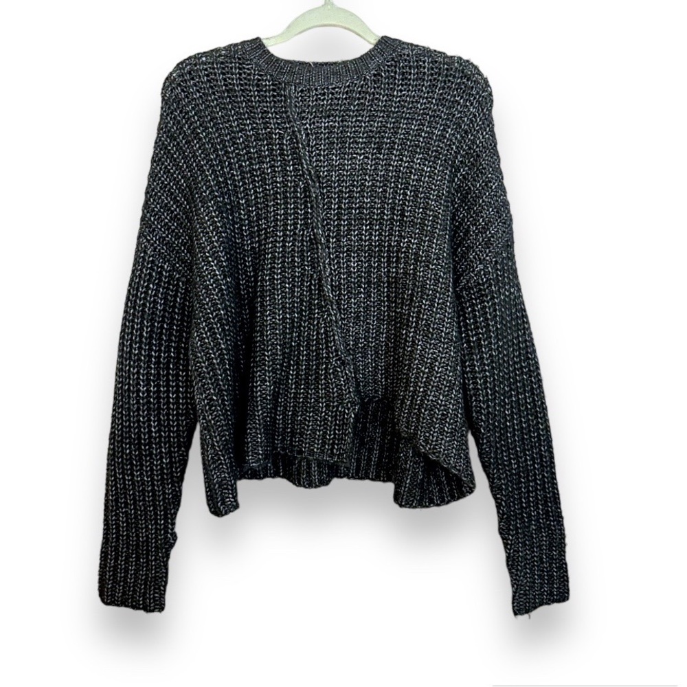 Anthropologie All Fenix Knit Cropped Sweater